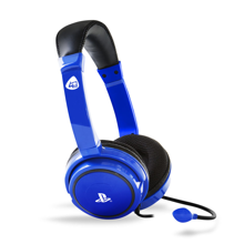 4Gamers - PRO 4-40 PS4 Licensed Wired Stereo Gaming Headset Blue
