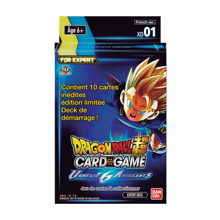 Dragon Ball Super Card Game - Expert Deck 1 Universe Assaillants