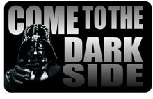Star Wars - Come to the Dark Side Interior Rectangular Floor Mat