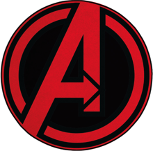 Marvel - Avengers Logo Interior Circular Floor Mat