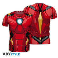 Marvel - Tshirt Réplique Iron Man Homme S
