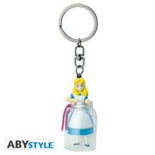 Disney - Alice in a Bottle 3D Keyrings
