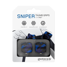 Gioteck - Sniper Thumb Grips Blue Camo for PS5