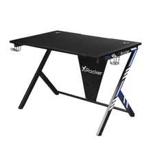 X Rocker - Ocelot Gaming Desk Black & Blue