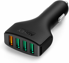 Aukey - CC-T9 Expedition Series 355.5W Quick Charge 4-Port Car Charger