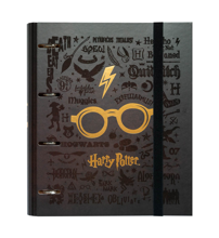 Harry Potter - Harry's Glasses Premium 4 Rings Binder with Elastic