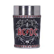 AC/DC - Back in Black Shot Glass 8.5cm