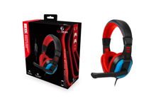 EgoGear - SHS10 Wired Gaming Headset Red & Blue for Switch, Switch Lite, Switch OLED, PS5, PS4, Xbox Series X|S, Xbox One & Mobile