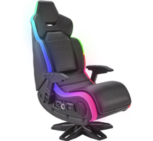 X Rocker - Evo Elite 4.1 Multi-Stereo Audio Gaming Chair with Vibrant RGB LED Lighting