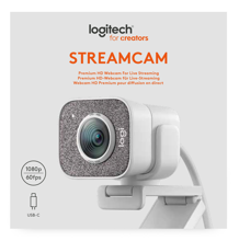 Logitech StreamCam Off White