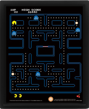 Pac-Man - Affiche lenticulaire 3D Labyrinthe