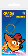 Crash Bandicoot 4 - Crash Face Rubber Keychain