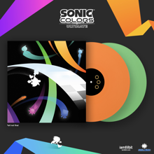 Sonic Colors Ultimate Video Game Soundtrack - 2-LP Random Coloured Vinyl (Orange, Blue, Green or Violet)