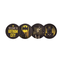 DC Comics - Lot de 4 sous-verres en céramique Gotham City