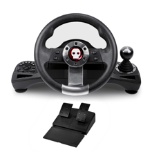 Numskull - Pro Steering Wheel with Gear Shift for PS3, PS4, Xbox One & PC