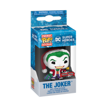 Funko Pocket Pop! Keychain: DC Holiday - The Joker