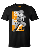 Naruto - T-shirt Noir Multi-clonage - M