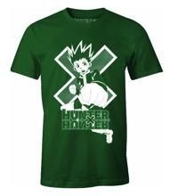 Hunter X Hunter - T-shirt Vert Gon X Monochrome - S
