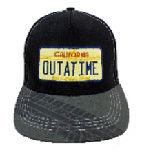 Back to the Future - California Outa Time Black Cap