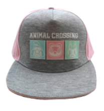Nintendo - Caquette Animal Crossing Carreaux Pastel Grise