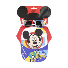 Disney - Mickey Summer Crew Cap And Sunglass Set for Kids