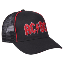 AC/DC - Casquette logo noire et rouge