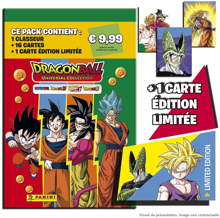 Panini - Pack de démarrage Dragon Ball Universal Collection Trading Cards