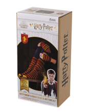 Harry Potter - Kit de tricot pour moufles et chaussettes hautes Gryffondor