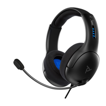 PDP - LVL50 Wired Stereo Gaming Headset Black for PS5, PS4 & PC