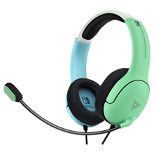 PDP - LVL40 Wired Stereo Gaming Headset Aloha Blue & Green for Nintendo Switch, Switch Lite & Switch OLED