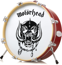Motorhead - Lampe en forme de grosse caisse avec logo du groupe