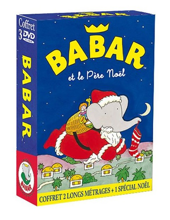 Babar - Le triomphe de Babar + Babar, roi des éléphants + Babar et le Père Noël - Coffret 3 DVD