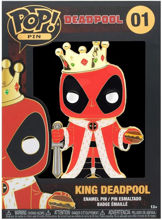 Funko Pop! Pin: Deadpool - King Deadpool ENG Merchandising