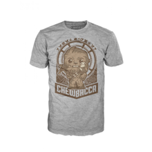 Funko Loose Tee: Star Wars: The Last Jedi - Chewie and Porg Millennium Falcon - L ENG Merchandising