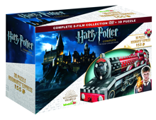 Harry Potter 8-Film Collection + Puzzle 3D du Poudlard Express