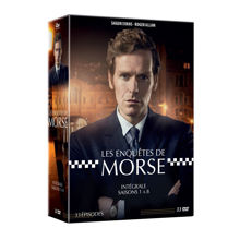 Les Enquêtes de Morse - Intégrale saisons 1 à 8 - Coffret 33 DVD