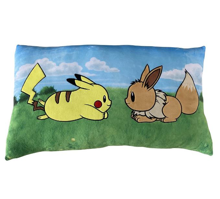 Pokémon - Coussin Pikachu et Evoli Bisou 60cm