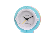 Cresta Quartz Analog Trendy Alarm Clock BAA130 White