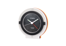 Cresta Quartz Analog Trendy Alarm Clock BAA130 Black