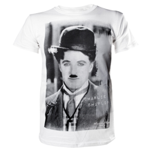 Charlie Chaplin White T-Shirt - S