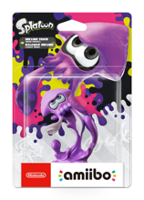 Amiibo Inklink Squid Neon Purple Splatoon Collection