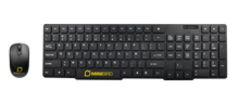 MiniBird Black Grouse Office Wireless Combo Pack QWERTY