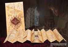 Harry Potter - Réplique de la Carte du Maraudeur